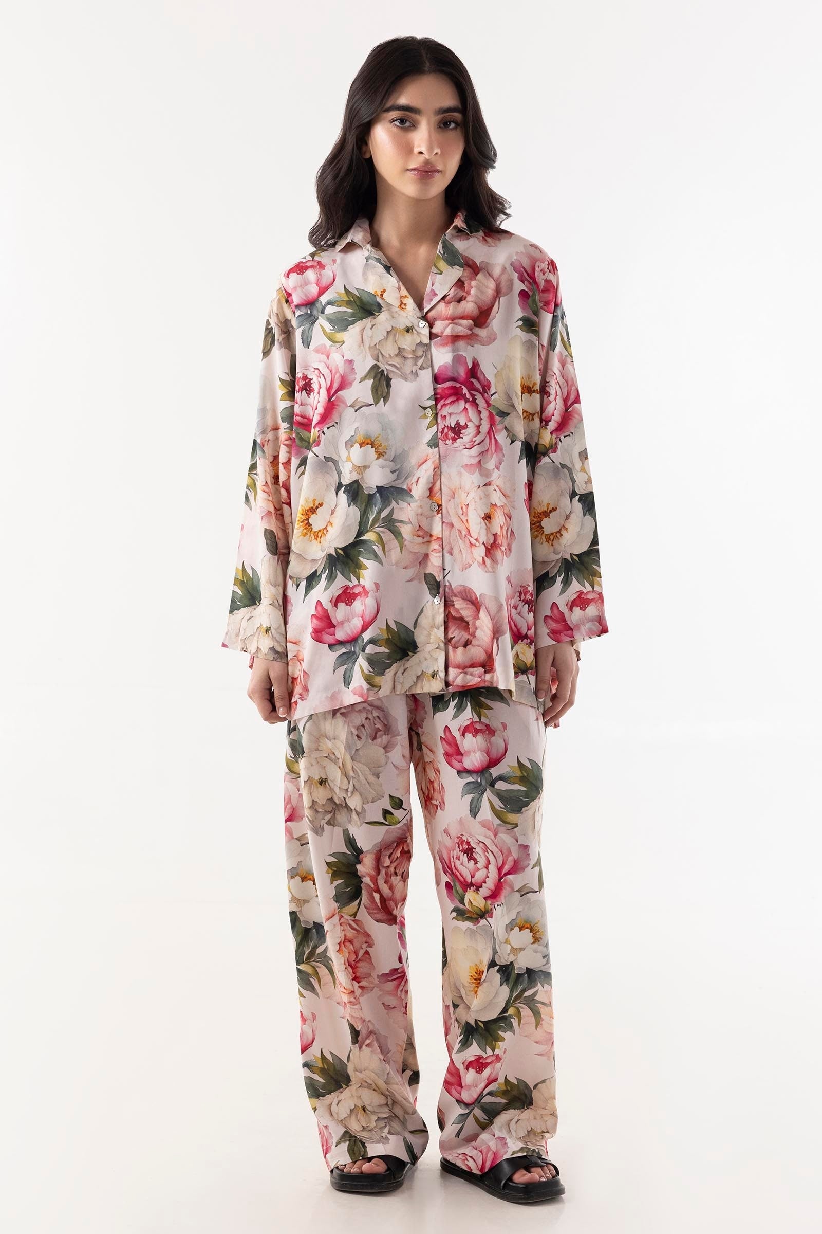 AJULIF-04 Embroidered Boski Silk Unstitched 3 Pcs