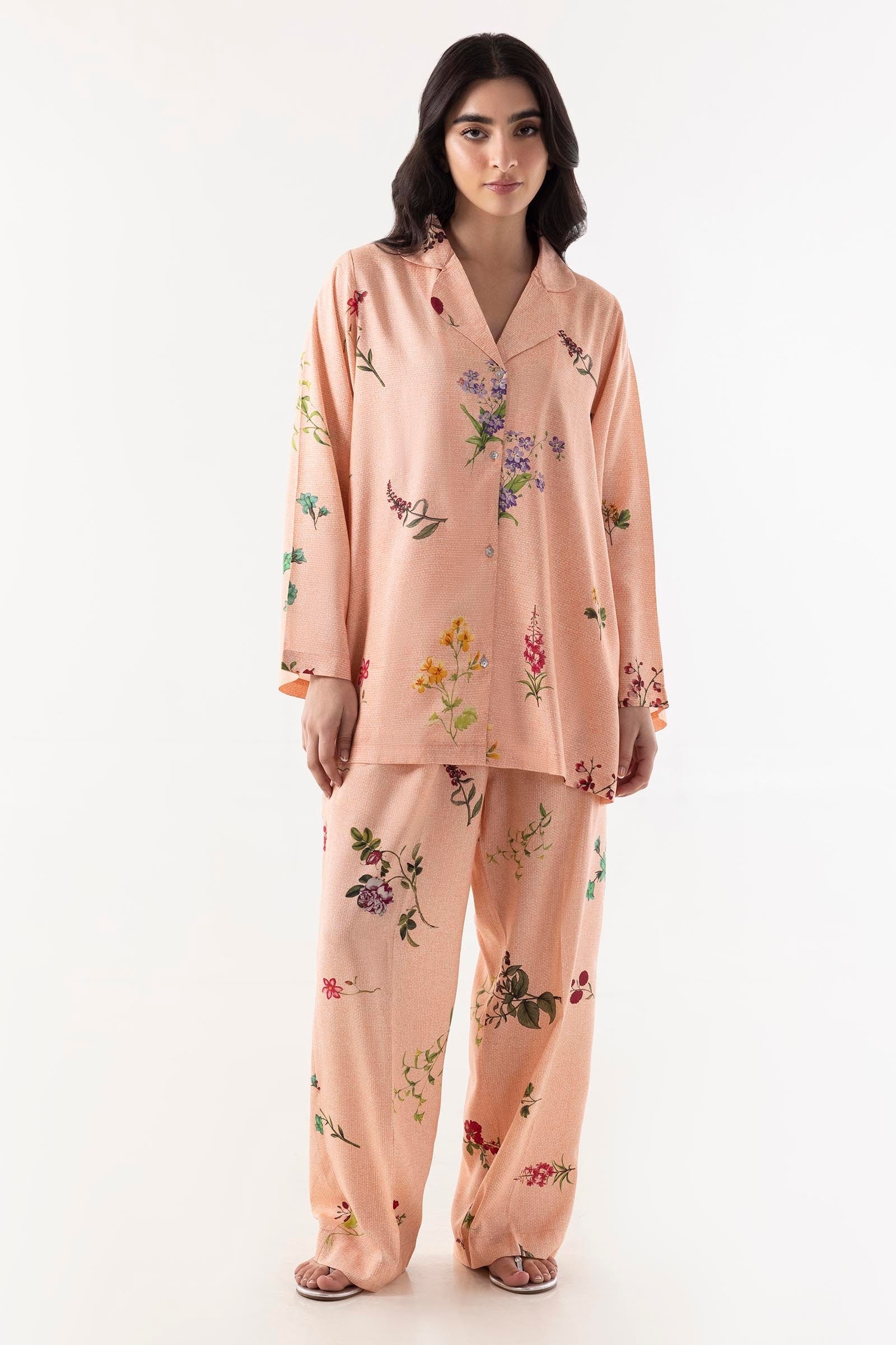 AJULIF-05 Embroidered Chiffon Unstitched 3 Pcs