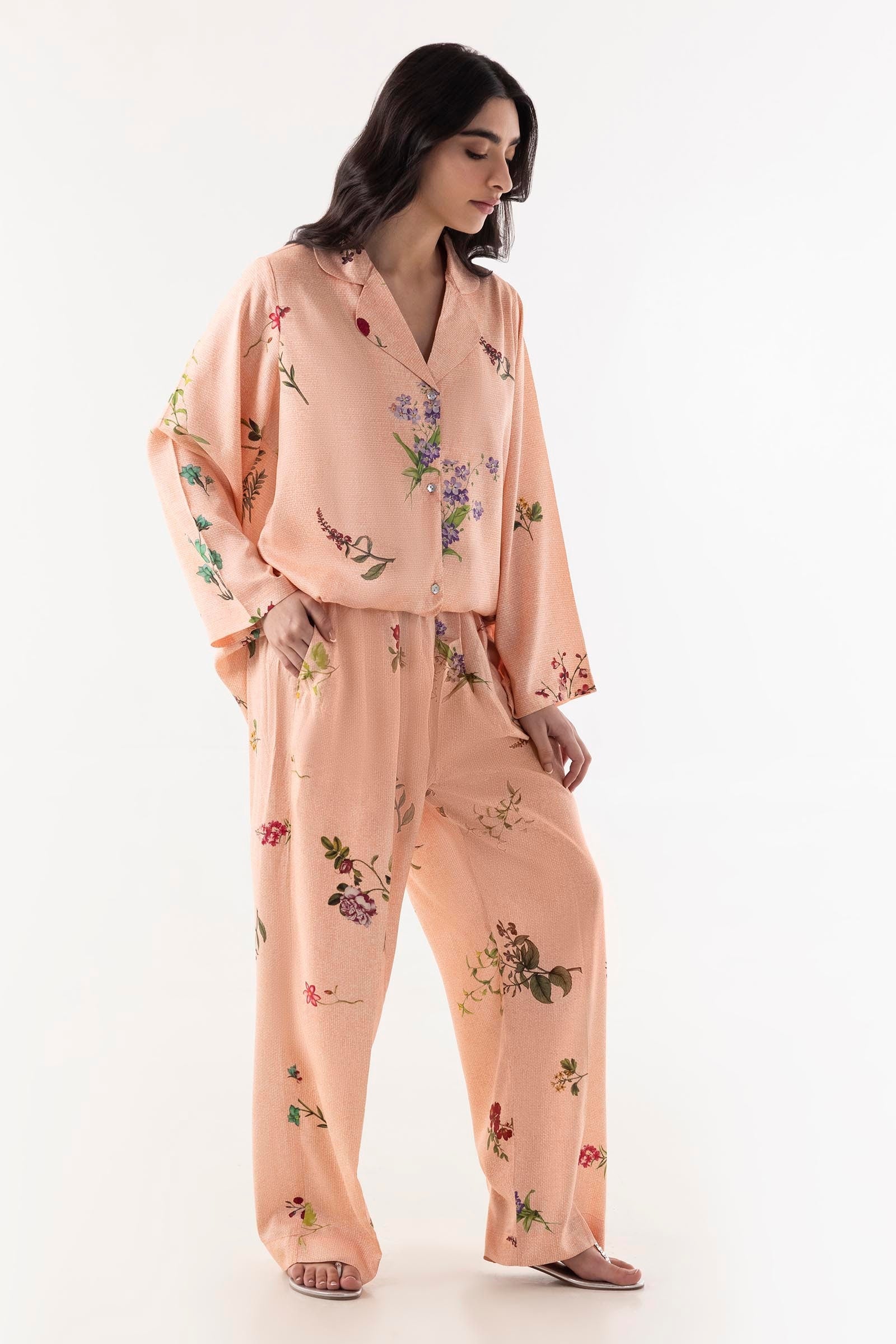 AJULIF-05 Embroidered Chiffon Unstitched 3 Pcs