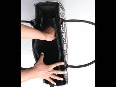 Black White Tote Bag