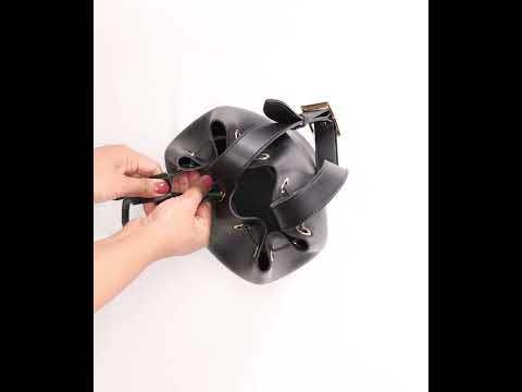 Black Bucket Bag Iww-Bkb24-017