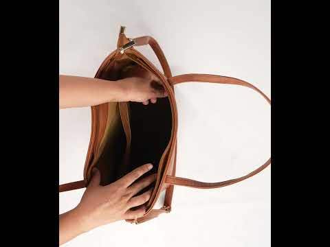 Tan Tote Bag Ibs-Ttb25-034