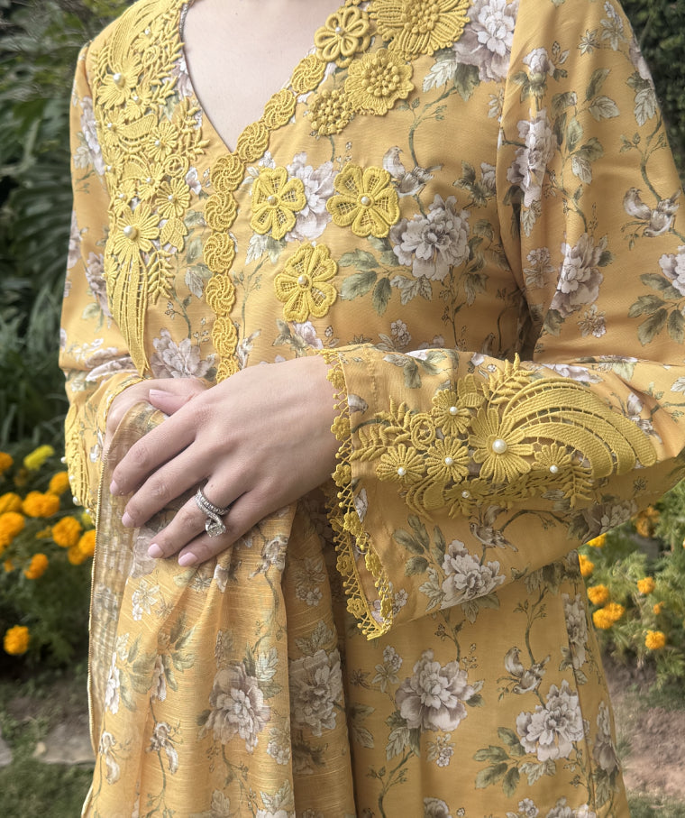 Saffron Dreams (Unstitched)