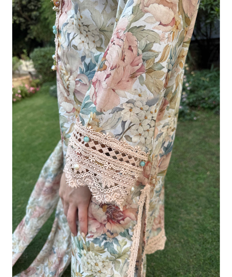 Tea Rose (Long) (Unstitched)