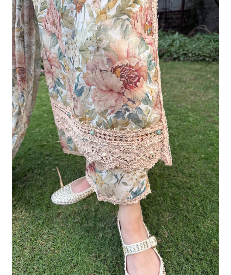 Tea Rose (Long) (Unstitched)