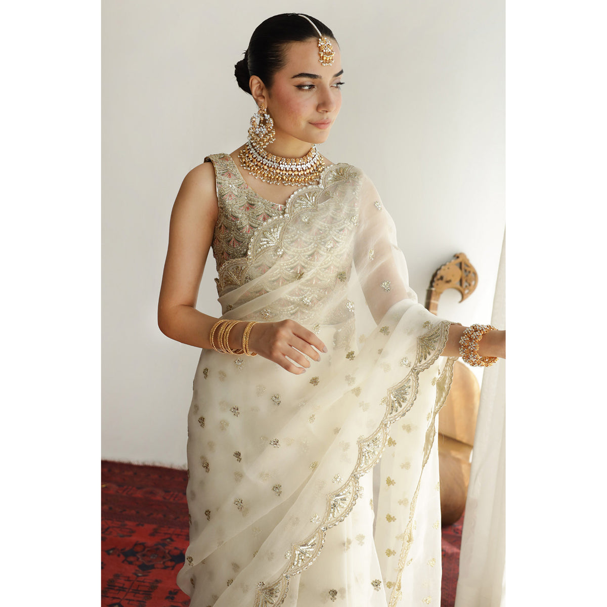 White Saree