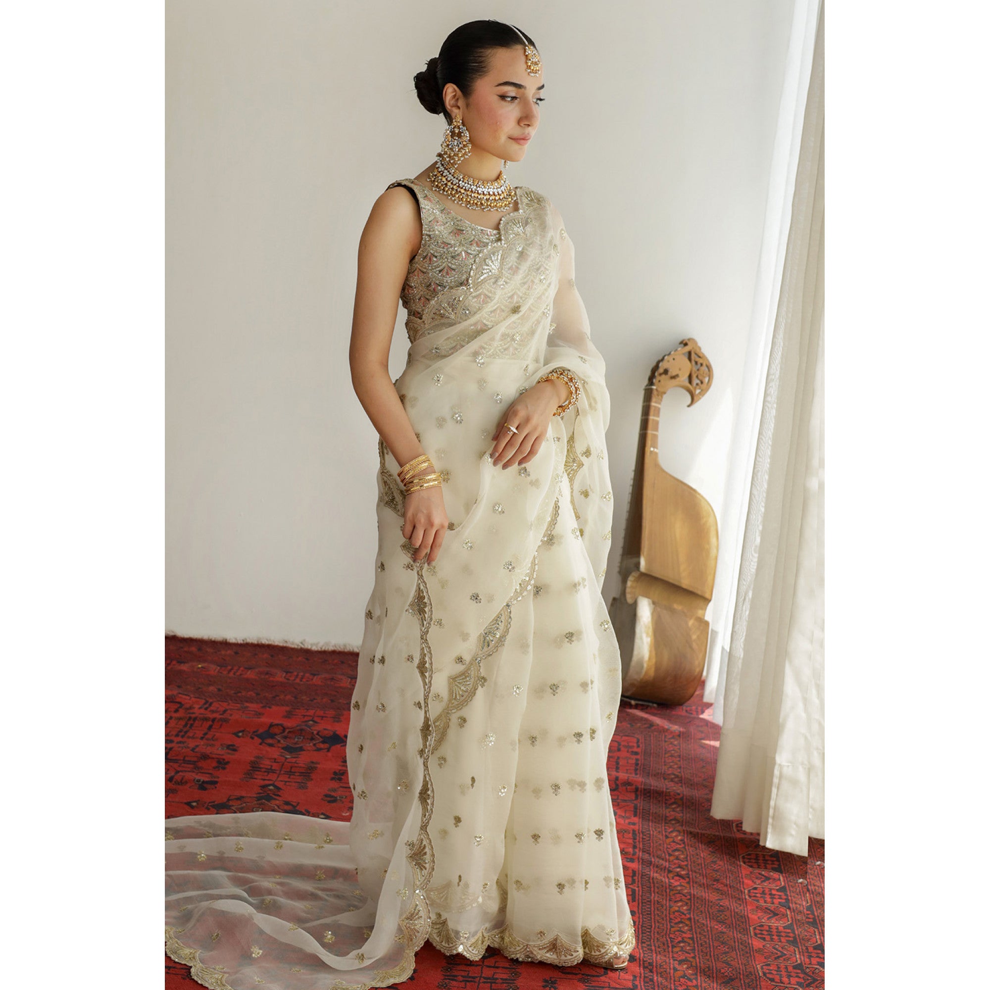 White Saree