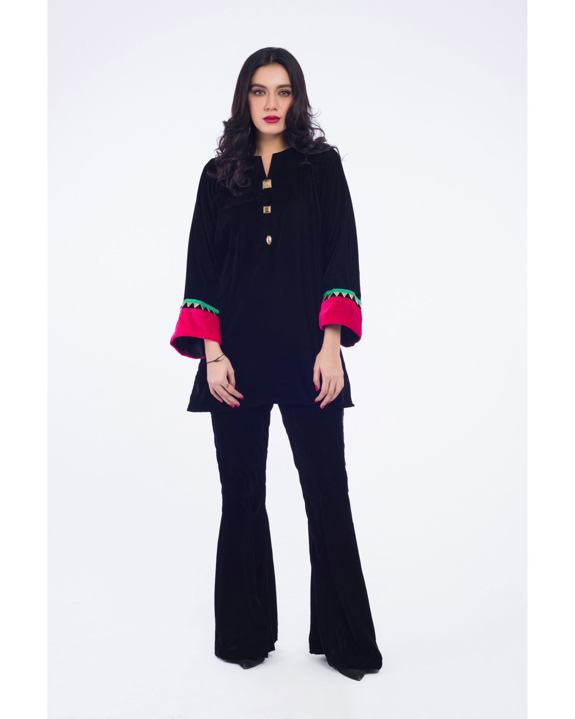 Zoey Velvet Top