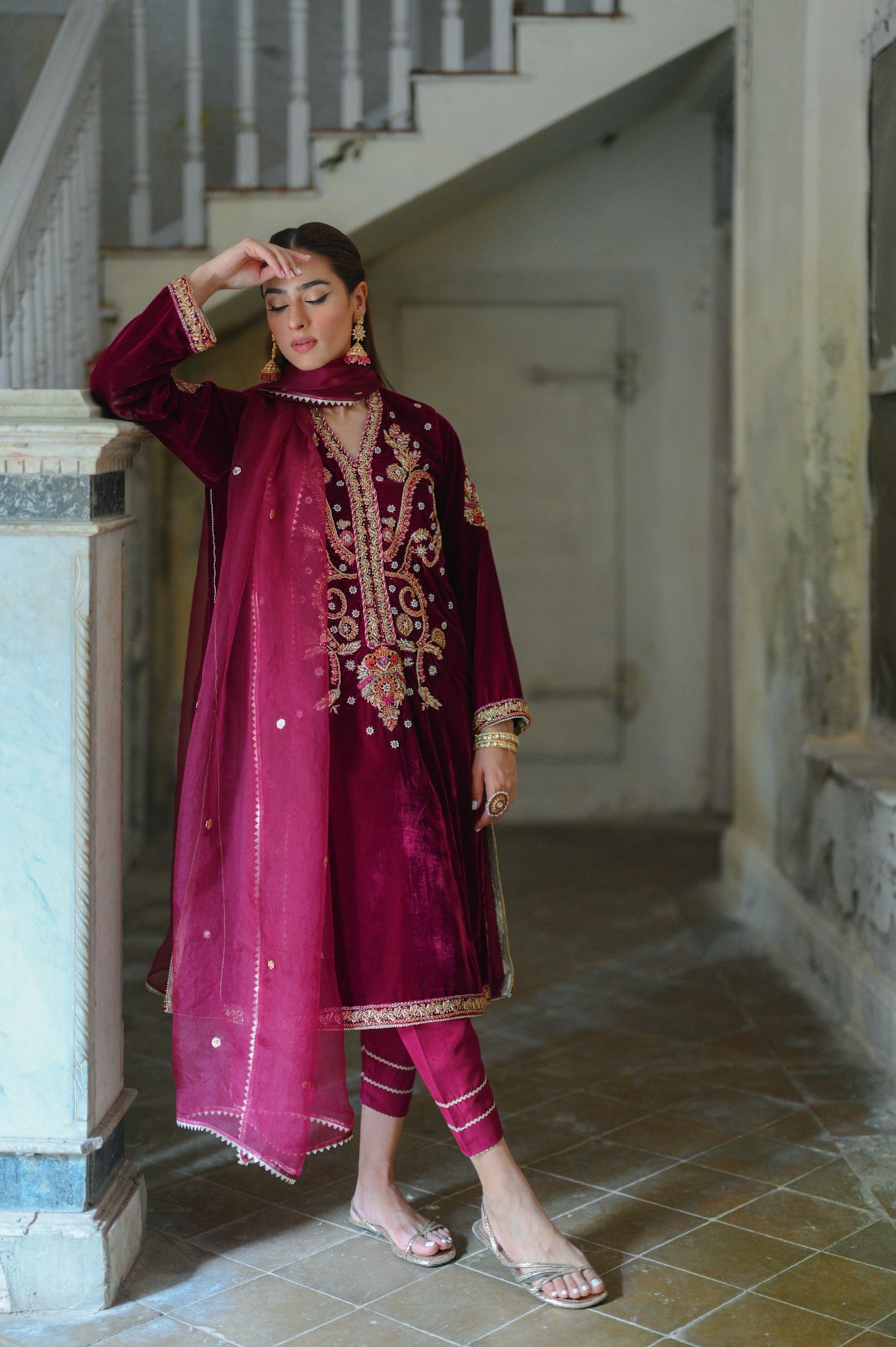 Velvet Formals Berry Npa3-23439