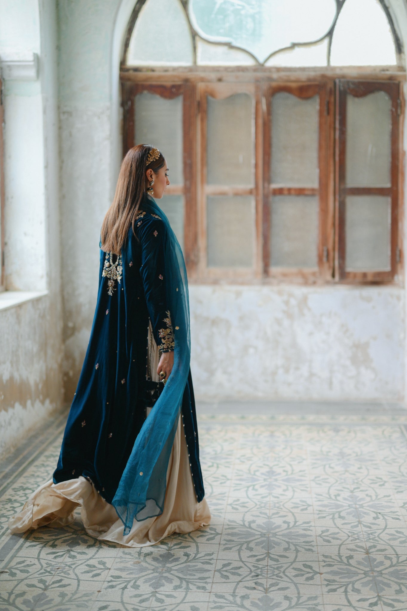 Velvet Formals Teal Blue Vf2
