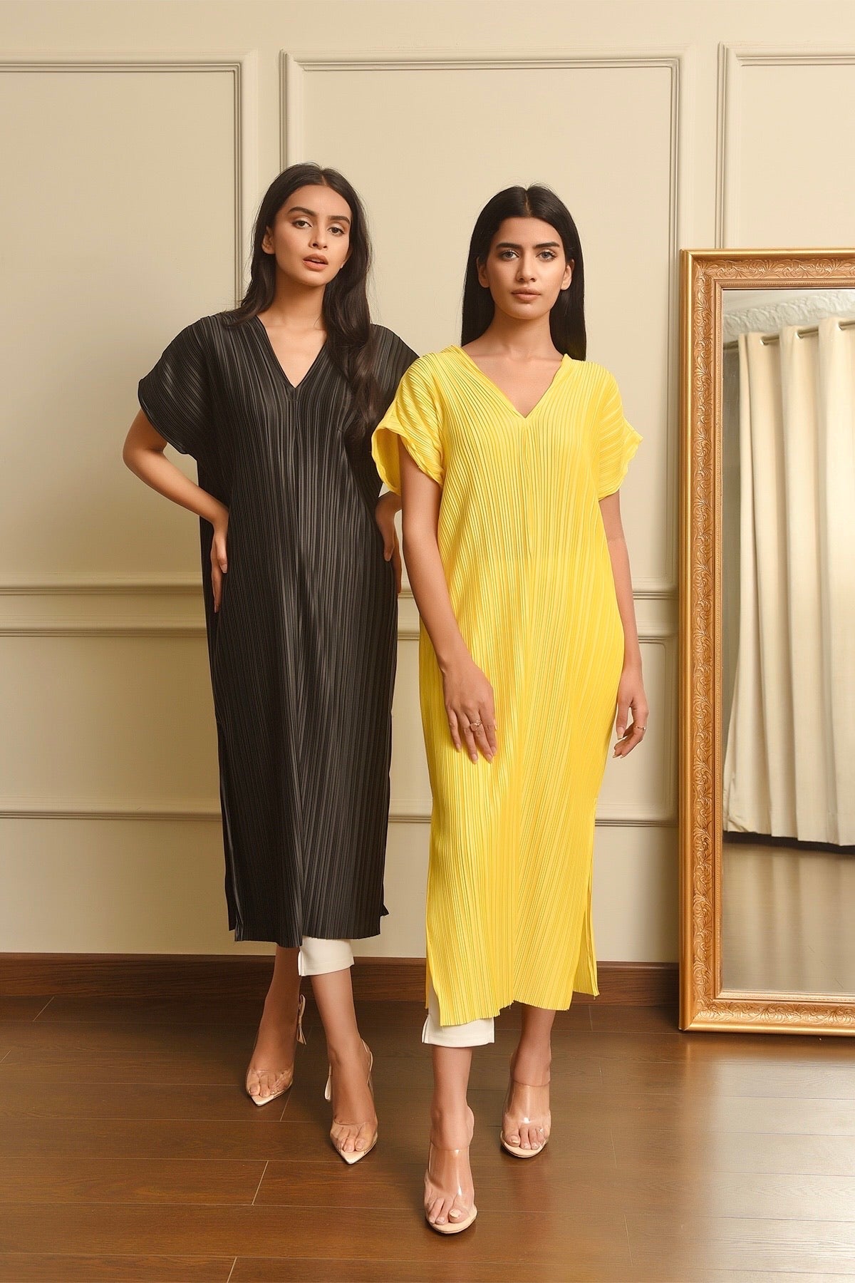 Dora Pleated Dress