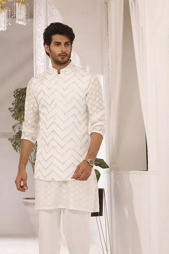 Afshin – White Waistcoat