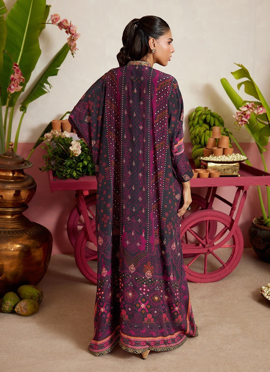 Mayna Festive Prints '26 - Analisa Black kaftan