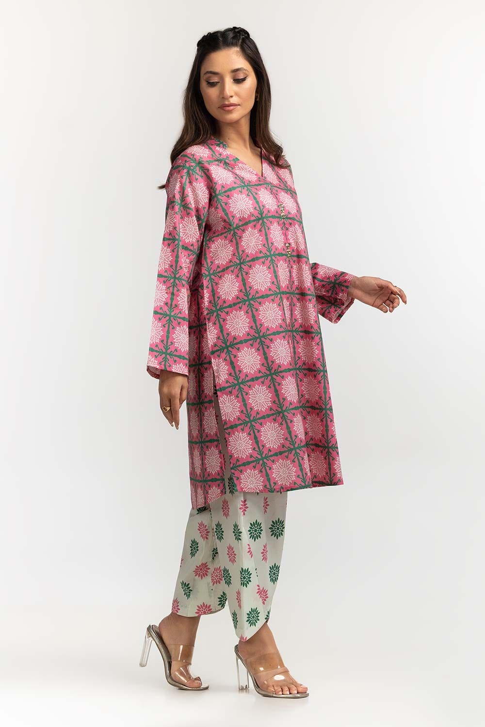 Digital Printed Dobby Shirt And Trouser