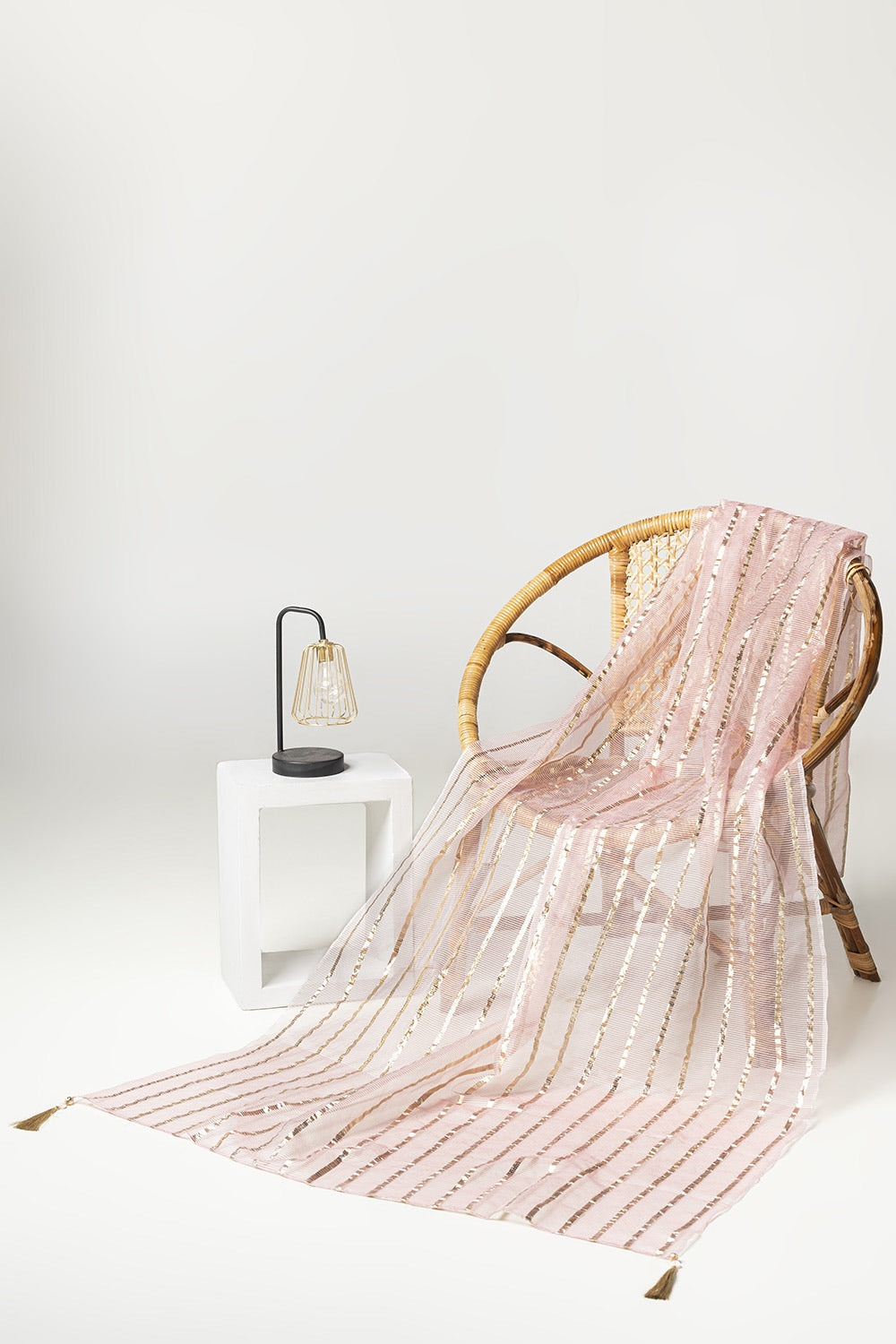 Dyed Lurex Dupatta
