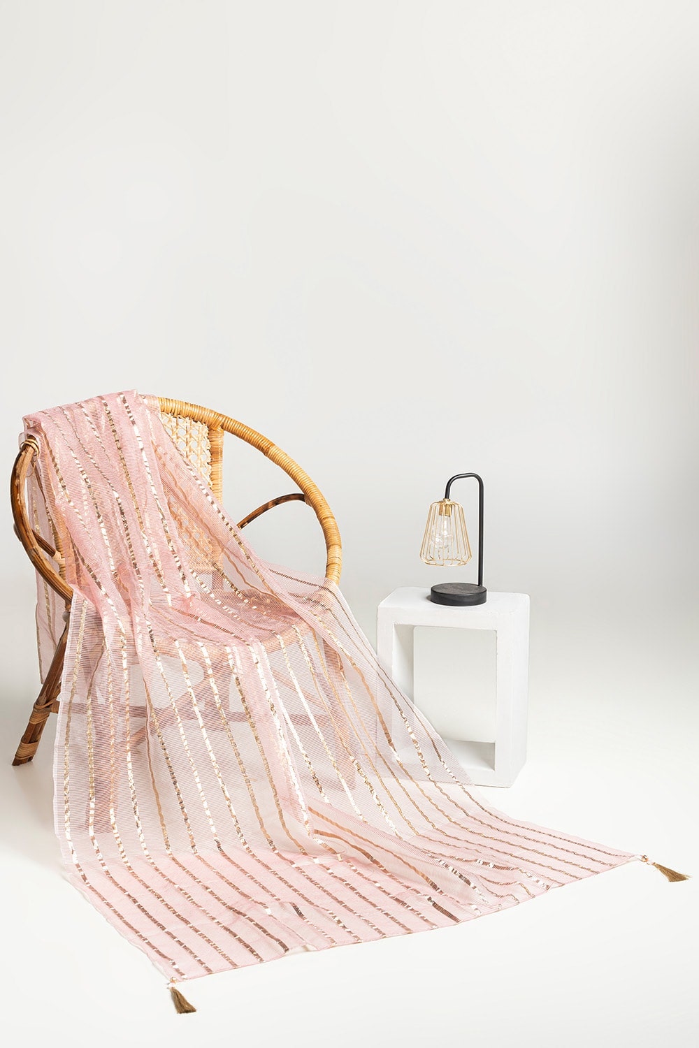 Dyed Lurex Dupatta