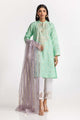 Dyed Jacquard Embroidered Shirt