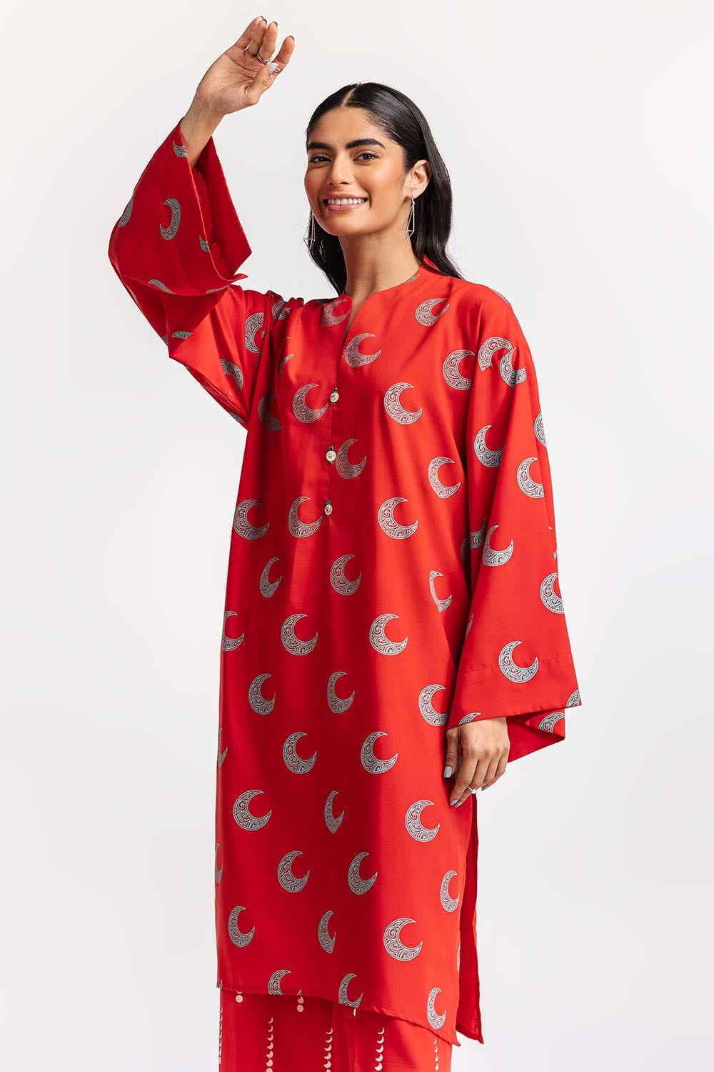 Red Rohma Kalidaar 2 - Pants