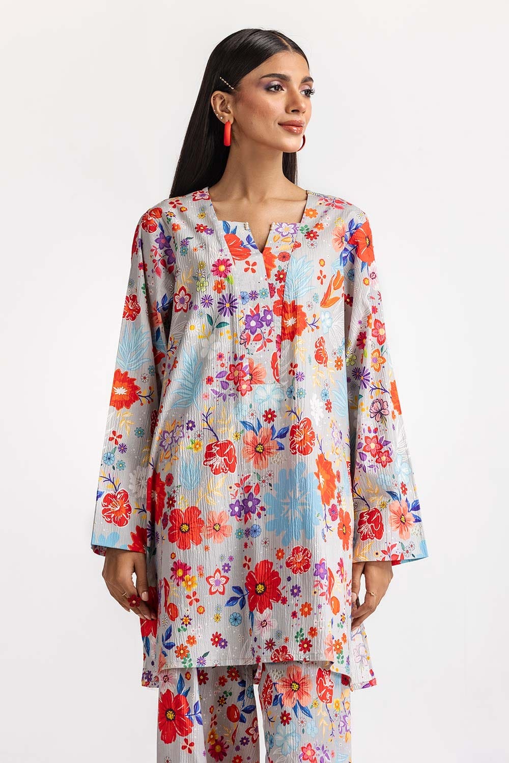 Digital Printed Lycra Shirt And Trouser
