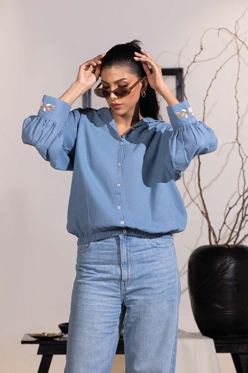 Anglaise T-Shirt WOTW26V30001 Sapphire PK