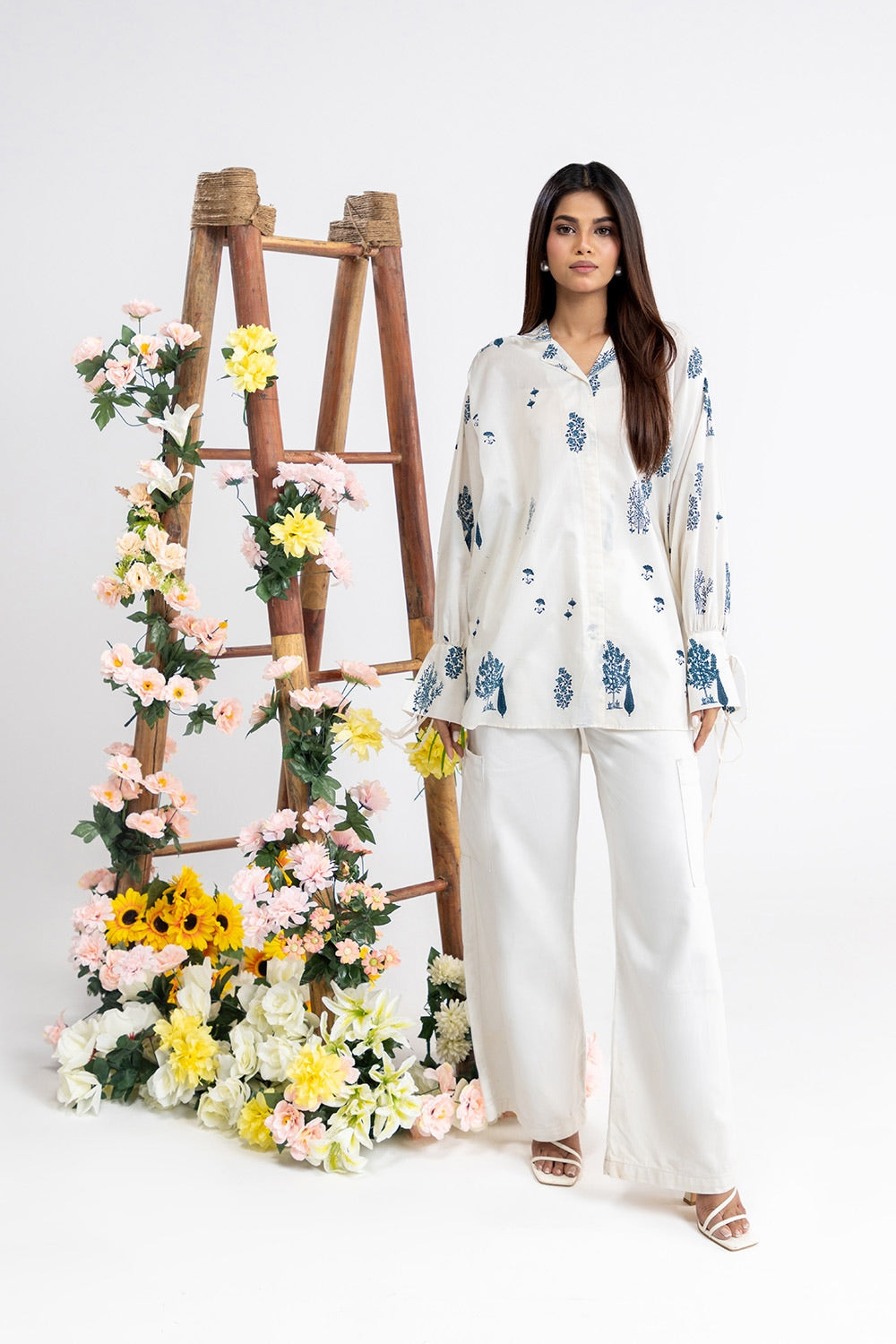 Cotton Viscose Block Printed Tunic