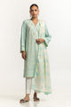 Cambric Embroidered Shirt And Embroidered Dupatta