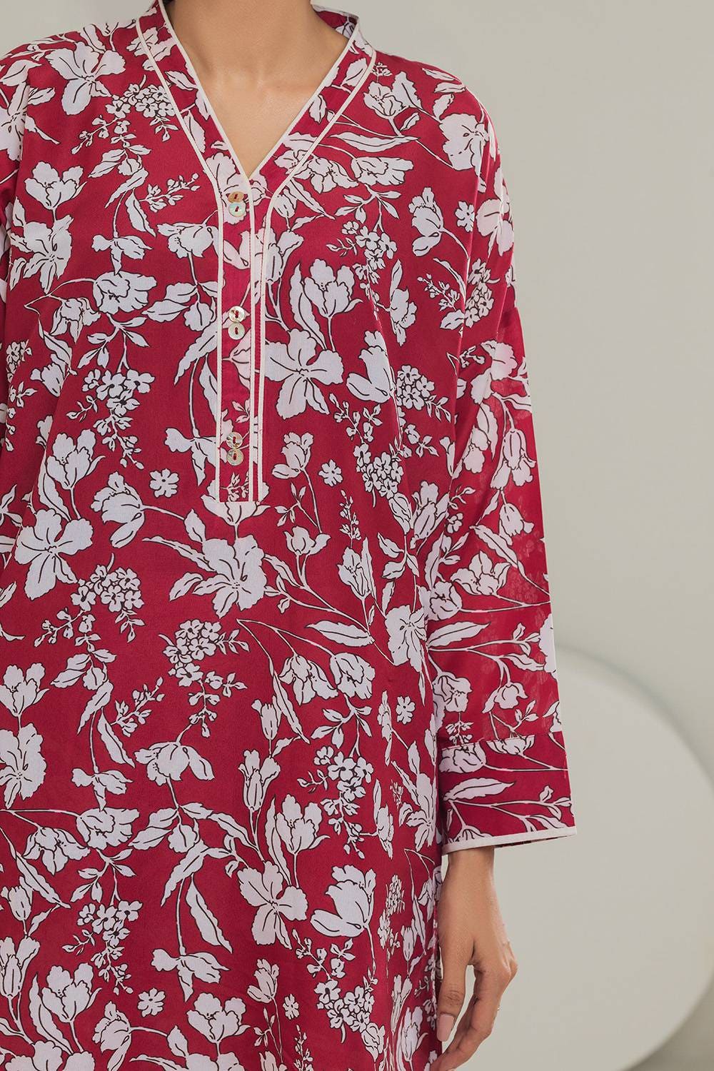 Poly Cambric Printed Co-Ord Set
