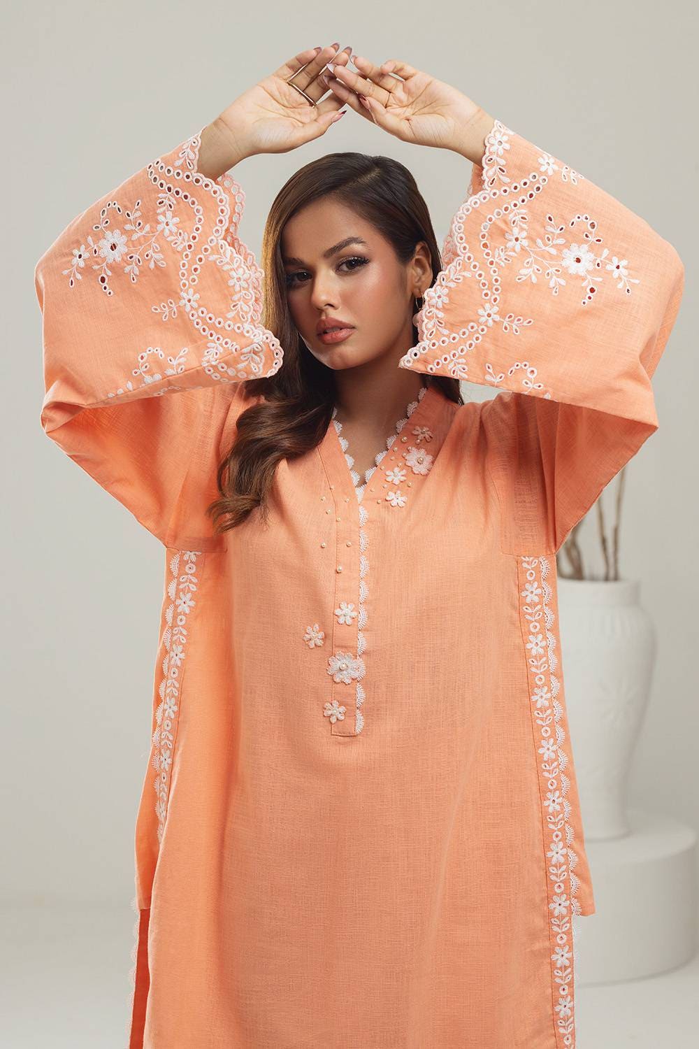 Irish Embroidered Co-Ord Set