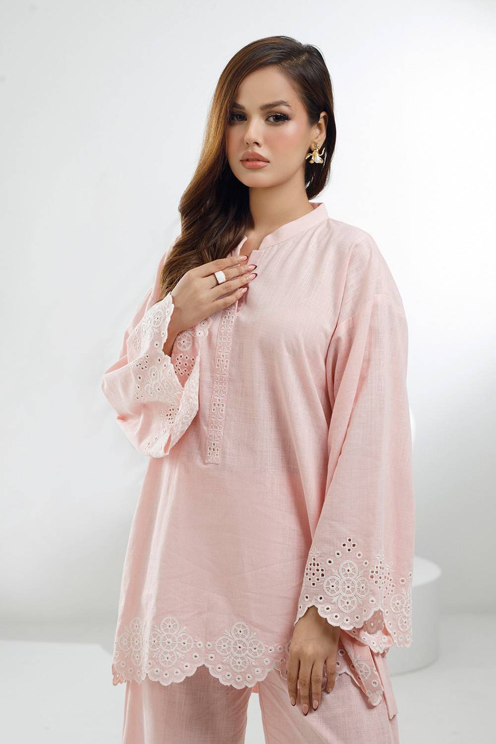 Irish Embroidered Co-Ord Set