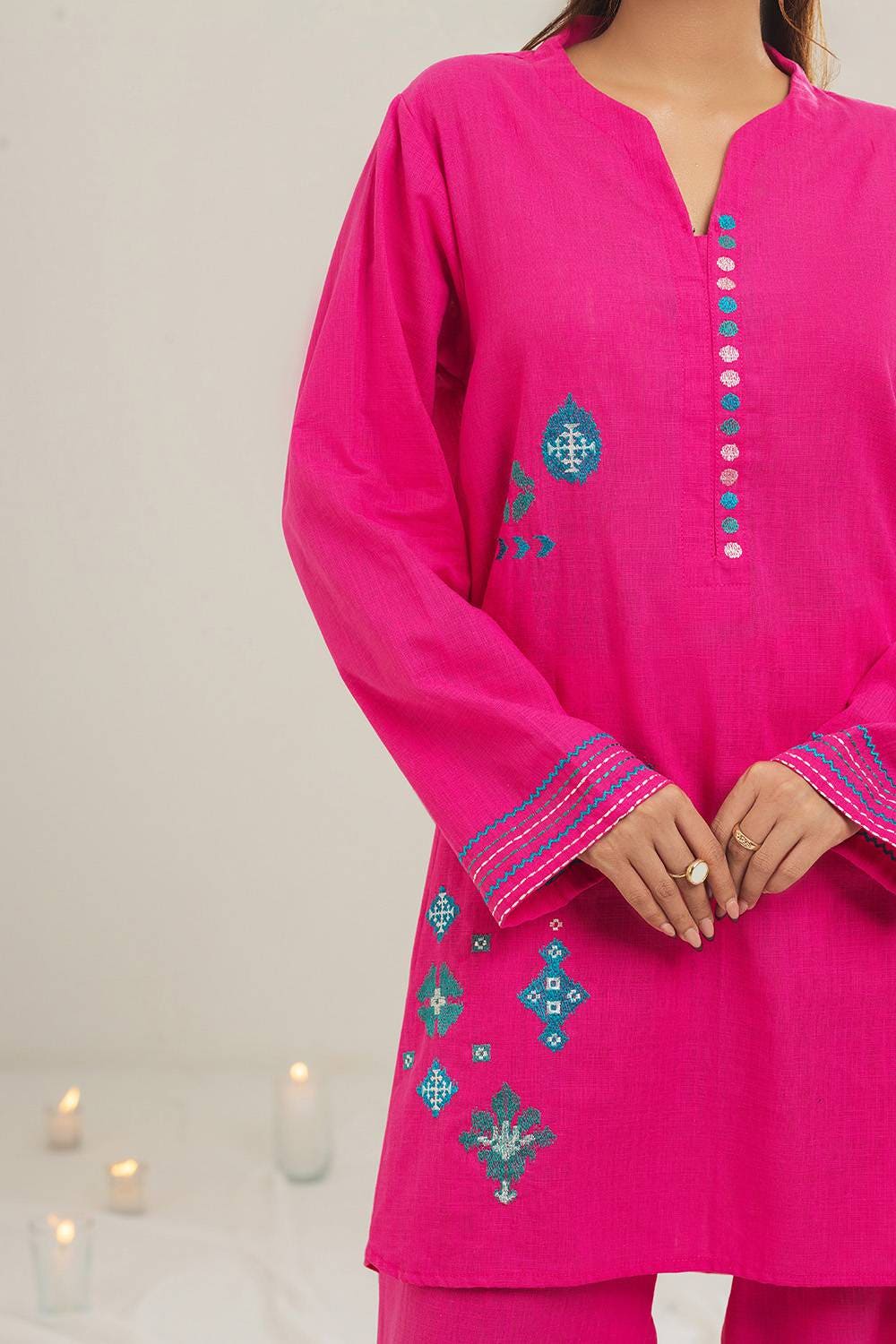 Irish Embroidered Co-Ord Set