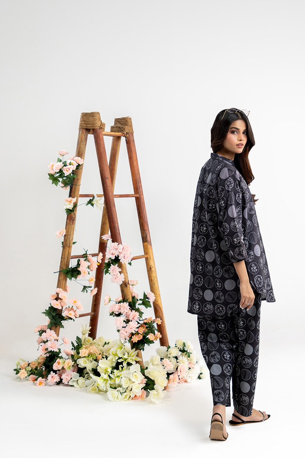 Cotton Viscose Printed Shirt And Trouser