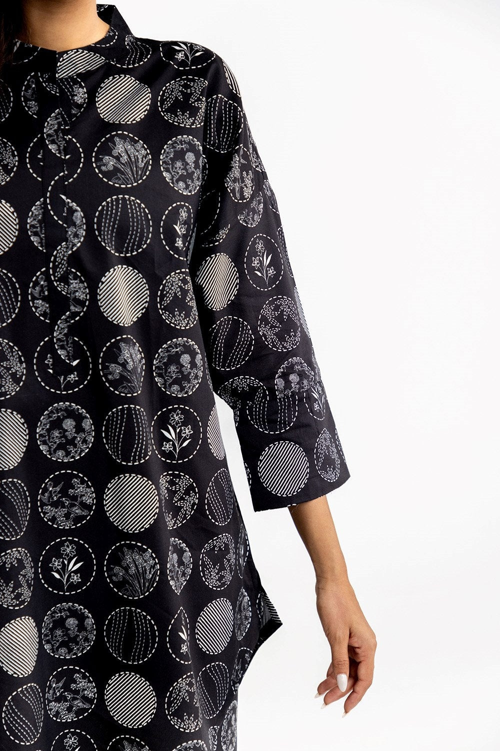 Cotton Viscose Printed Shirt And Trouser