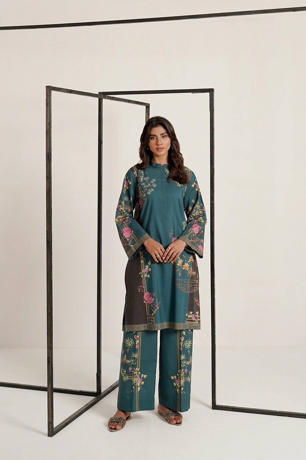 Cotton Viscose Printed Co-Ord Set