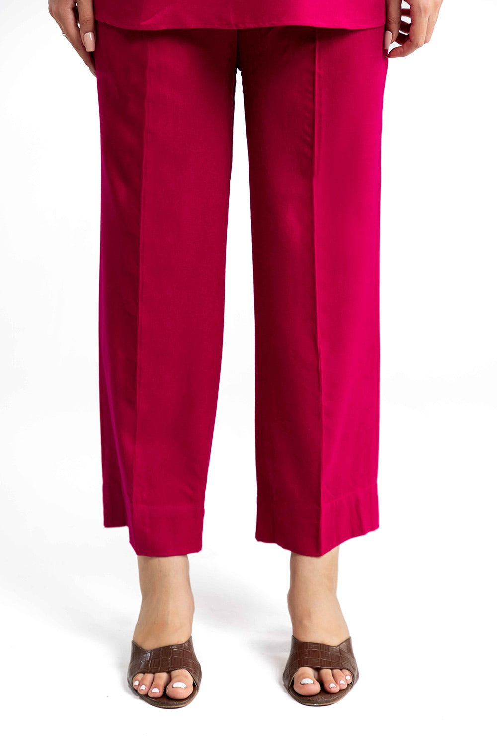 Peach Wool Dyed Co-Ord Set