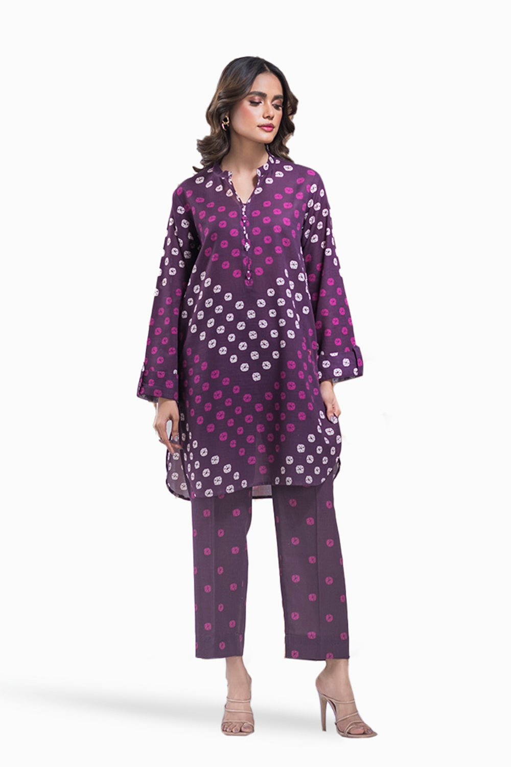 Khaddar Printed Co-Ord Set