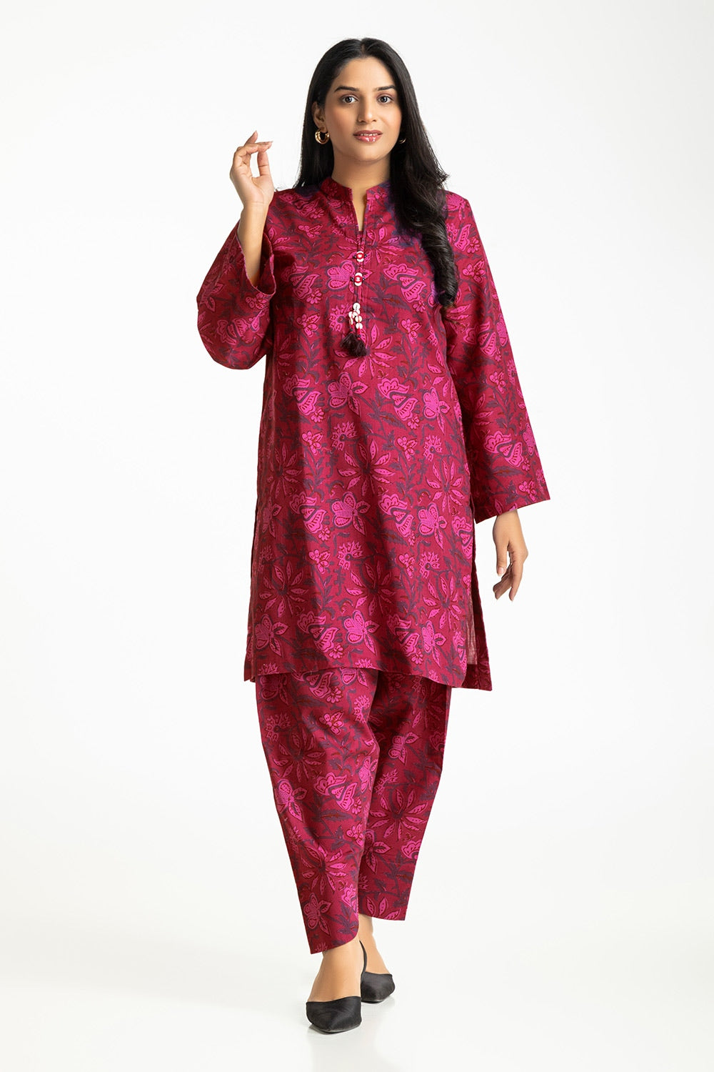 Khaddar Printed Co-Ord Set