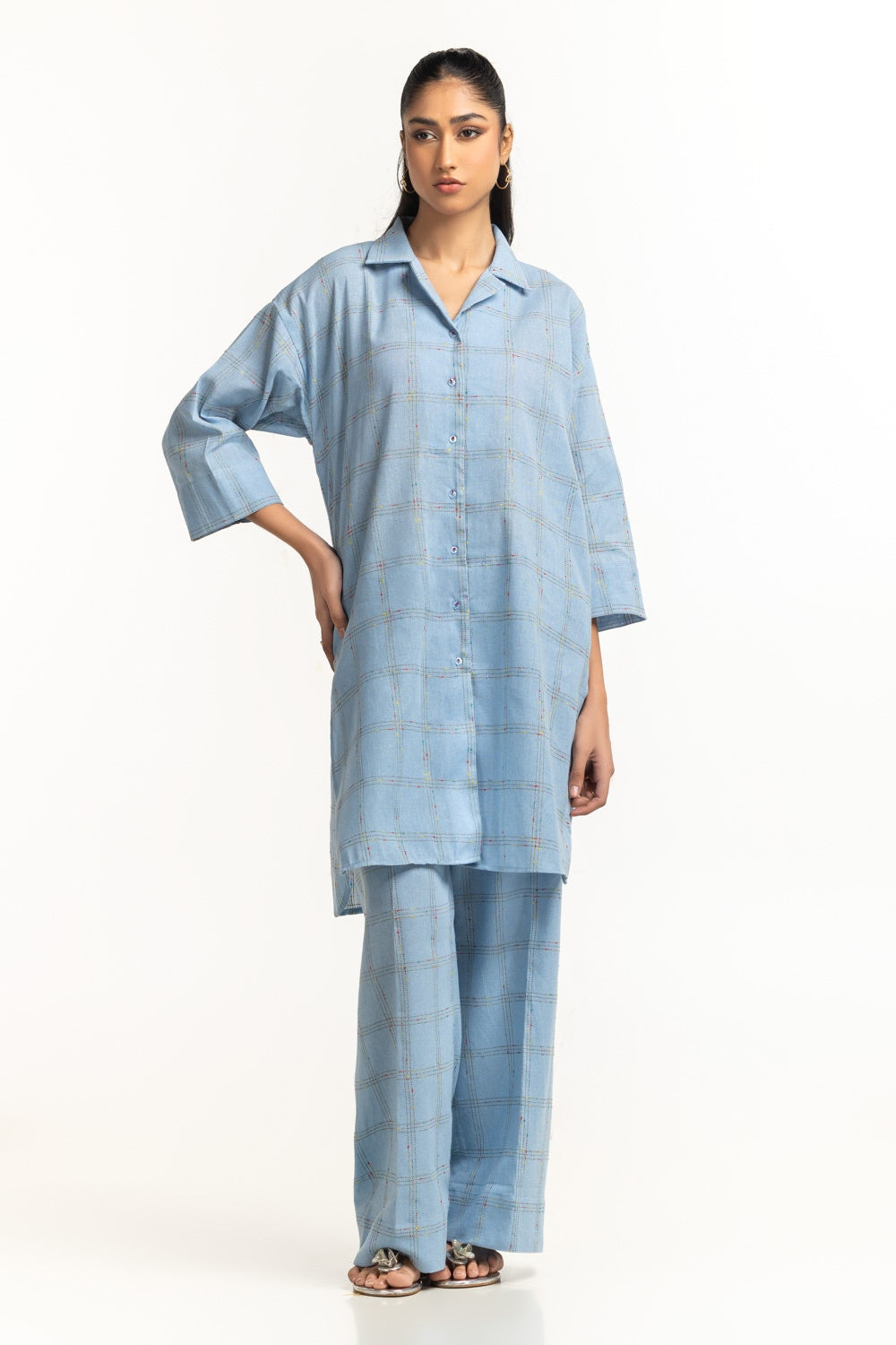 Yarn-Dyed Co-Ord Set