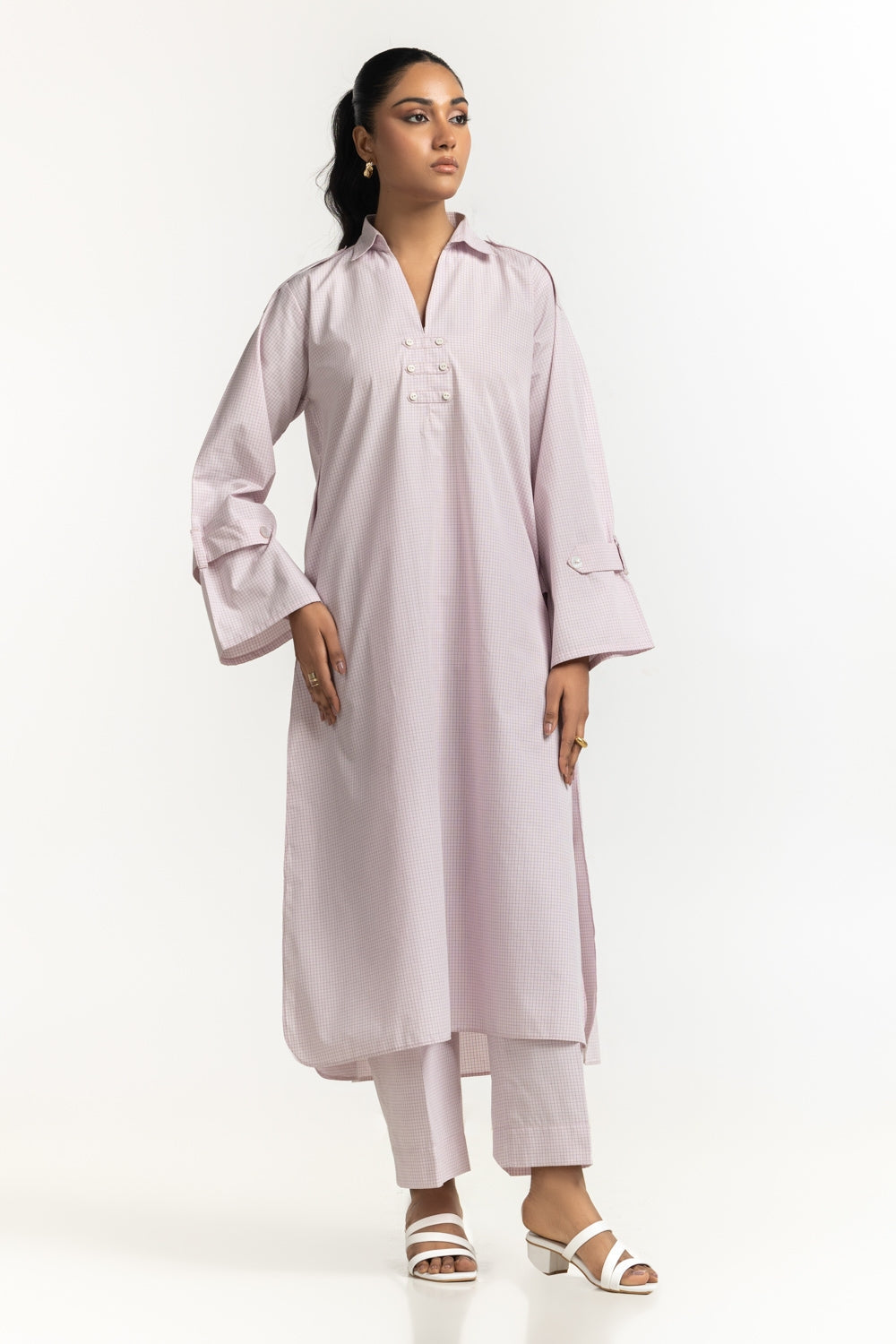 Yarn-Dyed Co-Ord Set