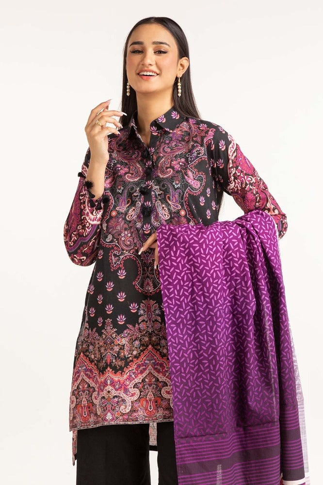 Digital Print Khaddar Suit