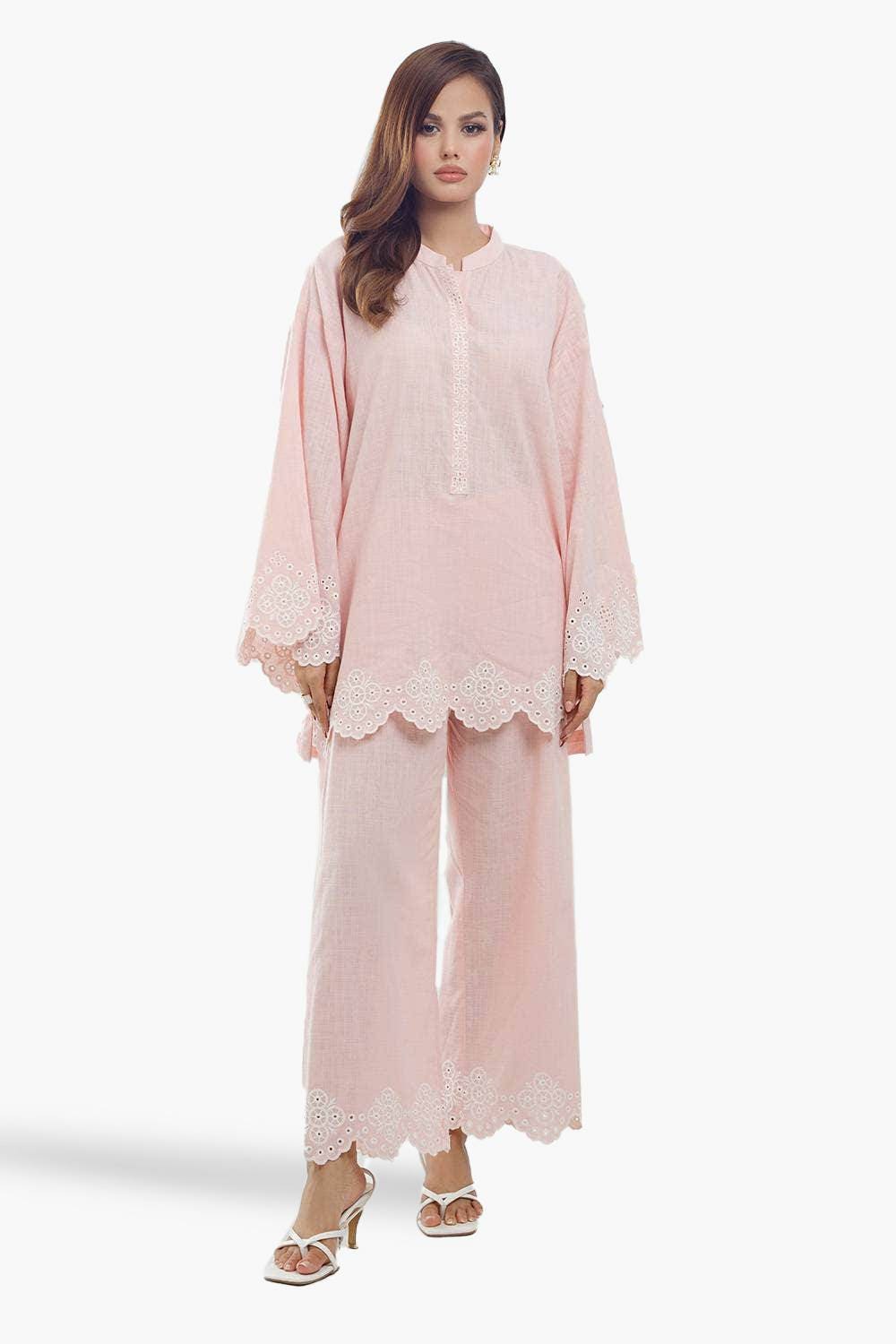 Irish Embroidered Co-Ord Set