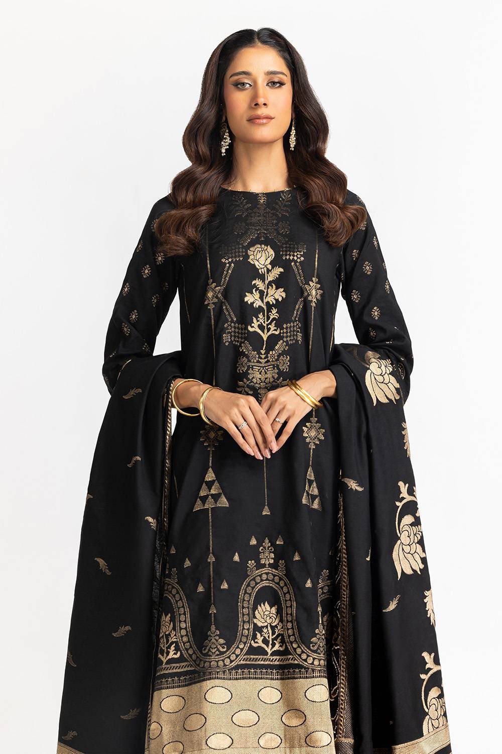 3 Piece Jacquard Suit