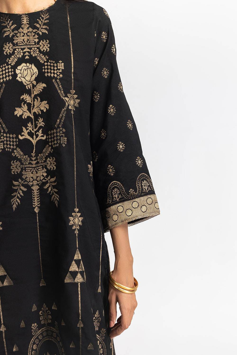 3 Piece Jacquard Suit