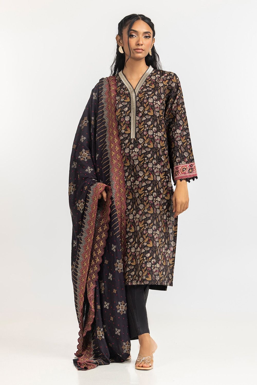 Printed Cambric Culottes