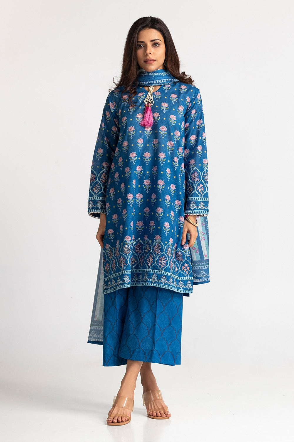 3 Piece Lawn Embroidered Suit