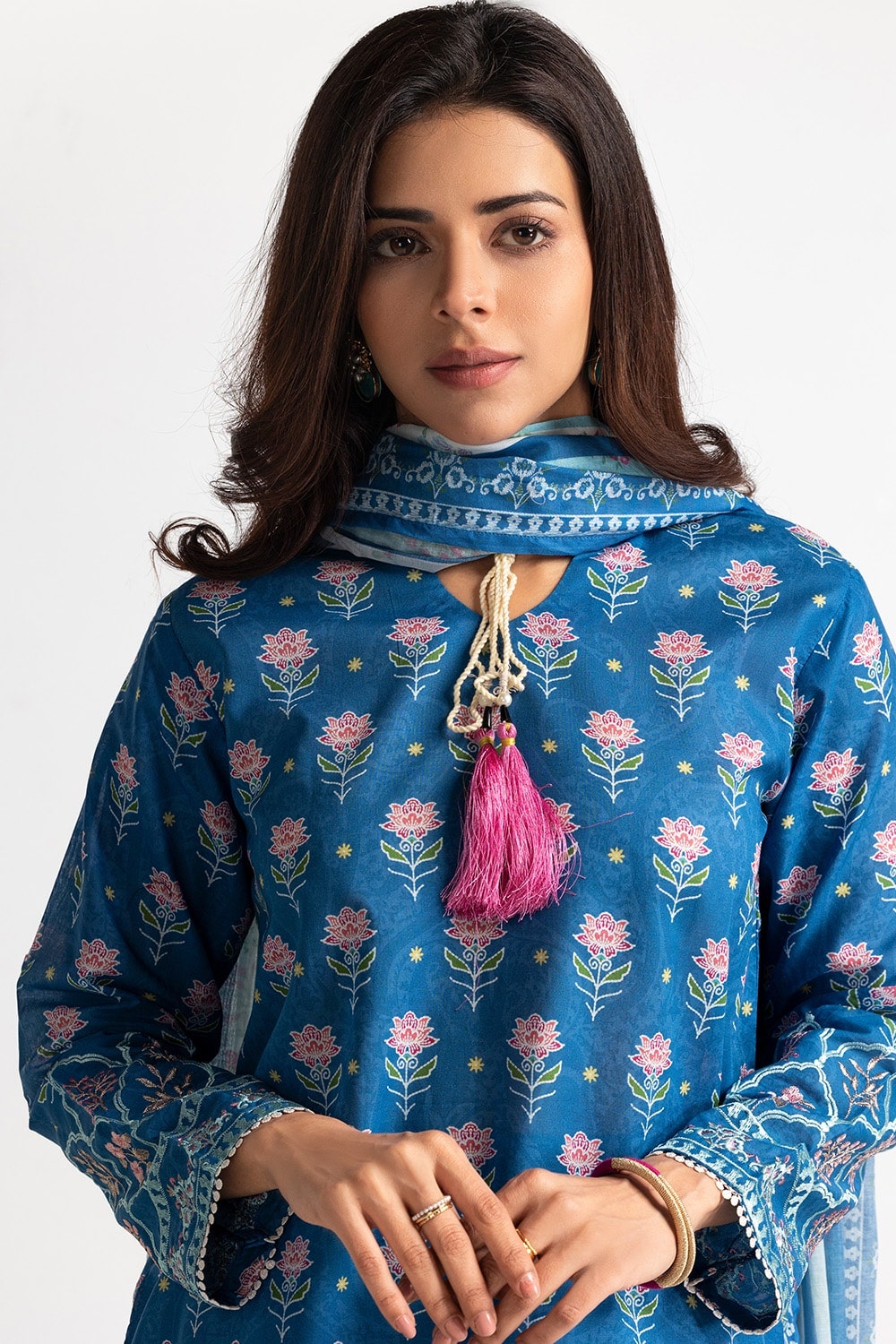 3 Piece Lawn Embroidered Suit