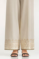 Beige Lawn Embroidered Trouser Iusttr-42002