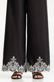 Black Lawn Embroidered Trouser Iusttr-42006