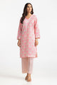 Jacquard Printed Shirt And Lawn  Lacquer Printed Trouser IUSTTS-303
