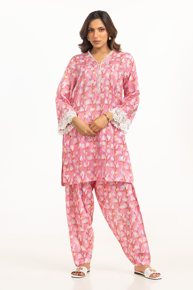 Plain Cotton Silk Pants
