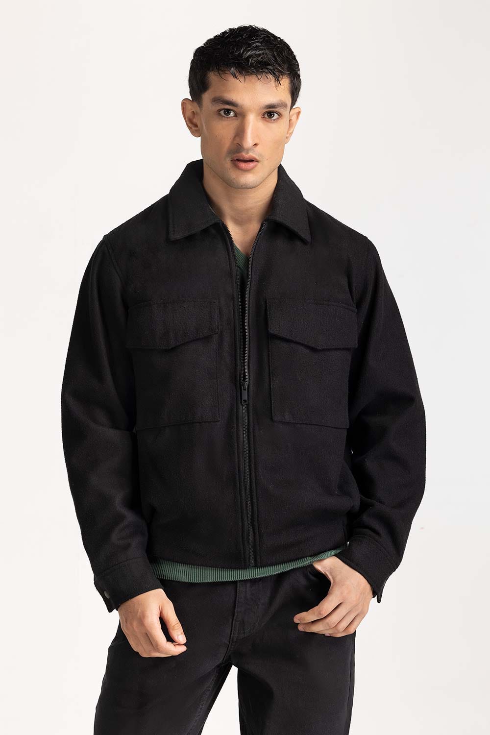 Jacket With Chest Pockets